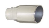 Pypes Monster Truck Tips Round, Polished 4 Inch Exhaust Tip EVT406 Tip, Stainless Steel, Polished, 4.00 in. Inside Diameter, Each thumbnail 2