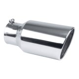 Pypes Monster Truck Tips Round, Polished 4 Inch Exhaust Tip EVT406 Tip, Stainless Steel, Polished, 4.00 in. Inside Diameter, Each thumbnail 3