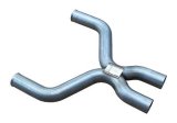 Pypes After-Cat X-Pipes XFM45 Crossover Pipe, X-Pipe, Stainless Steel, Natural, 3.00 in.-2.75 in. Diameter, Ford, Mustang, 5.0L V8, Kit thumbnail 2