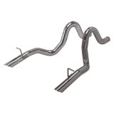 Pypes Stainless Steel Exhaust Tailpipes for 1986-1993 MUSTANG - TFM15 Exhaust, Tailpipes, Steel, Polished, 3 in. Diameter, Slant Cut, Ford, Pair thumbnail 3