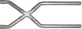 Pypes Off-Road X-Pipes XVA10 Crossover Pipe, X-Pipe, 2.5 in., Stainless Steel, Natural, Universal, Kit thumbnail 1