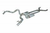 Pypes Race Pro Dual Exhaust Systems SGF13R Exhaust, Pro, Header-Back, Stainless Steel, Natural, X-Pipe, Chevy, Pontiac, V8, Kit thumbnail 3