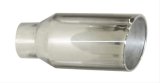 Pypes Monster Truck Tips Round, Polished 5 Inch Exhaust Tip EVT508 Tip, Stainless Steel, Polished, 5.000 in. Inside Diameter, Each thumbnail 2