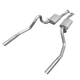Pypes Violator Dual Exhaust Systems SFM16V System, Violator, Cat-Back, Stainless Steel, Natural, Polished Tips, Ford, 5.0L, Kit thumbnail 3
