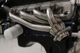 Pypes Headers HDR50S Headers, Shorty, Stainless Steel, Polished, Ford, 5.0L, Pair thumbnail 1