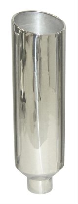 Pypes Diesel Truck Stacks EVT510-36 Stacks, Stainless Steel, Polished, Angle Cut, 10.0 in. Diameter, 36.0 in. Length, 5.0 in. Inlet, Each thumbnail 2