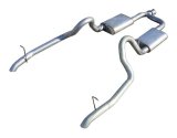 Pypes Street Pro Exhaust Systems SFM50 System, Pro, Cat-Back, Stainless Steel, Natural, Ford, 3.8, 3.9L, Kit thumbnail 2