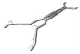 Pypes Converter-Back Exhaust Systems SGF52K System, Cat-back, Stainless Steel, Natural, Split Rear Exit, Chevy, 3.6L, Kit thumbnail 2