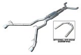 Pypes Converter-Back Exhaust Systems SGF52K System, Cat-back, Stainless Steel, Natural, Split Rear Exit, Chevy, 3.6L, Kit thumbnail 3