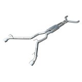 Pypes Converter-Back Exhaust Systems SGF52K System, Cat-back, Stainless Steel, Natural, Split Rear Exit, Chevy, 3.6L, Kit thumbnail 4