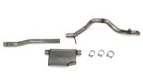 Pypes HGC Exhaust Systems SJJ25S Jeep Wrangler JL 2.5" high ground clearance cat back system with Street Pro Touring muffler. Contructed of 304 stainless steel backed by Lifetim thumbnail 5