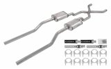 Pypes Race Pro Dual Exhaust Systems SGT77R Kit, 1955-59 GM Truck W/ X Rear Exit Mufflers thumbnail 3