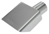 Pypes Stainless Steel Rectangular, Polished 2.50 Inch Exhaust Tip EVT153 Tips, 70-73 C3 Corvette, 2.5 in Inlet, Rectangle, Stainless, Pair thumbnail 1