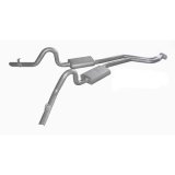 Pypes Race Pro Dual Exhaust Systems SGG50R System, Pro, Cat-Back, Stainless Steel, Natural, Buick, Chevy, Pontiac, V8, Kit thumbnail 2
