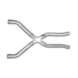 Pypes Off-Road X-Pipes XGG10 Crossover Pipe, X-Pipe, Stainless Steel, Natural, 2.50 in. Diameter, Chevy, G-Body, Kit thumbnail 1