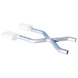 Pypes Off-Road X-Pipes XVA14 Crossover Pipe, X-Pipe, 3.5 in., Stainless Steel, Natural, Universal, Kit thumbnail 2