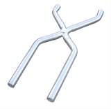 Pypes Off-Road X-Pipes XVA10S Crossover Pipe, X-Pipe, 2.5 in., Stainless Steel, Polished, Universal, Kit thumbnail 1