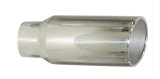 Pypes Monster Truck Tips Round, Polished 5 Inch Exhaust Tip EVT507 Tip, Stainless Steel, Polished, 5.000 in. Inside Diameter, Each thumbnail 2