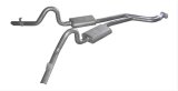Pypes Race Pro Dual Exhaust Systems SGG51R Systems, Pro, Cat-back, Stainless, Natural, Buick, Chevrolet, Oldsmobile, Pontiac, Kit thumbnail 2