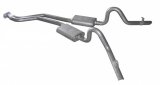 Pypes Race Pro Dual Exhaust Systems SGG51R Systems, Pro, Cat-back, Stainless, Natural, Buick, Chevrolet, Oldsmobile, Pontiac, Kit thumbnail 3