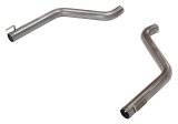 Pypes Pype Bomb Exhaust Systems SMC31MS Systems, Bomb, Rear Axle-back, Dual, Stainless Steel, Natural, Split Rear Exit, Dodge, 6.4L, Kit thumbnail 2