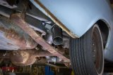 Pypes Turbo Pro Exhaust Systems SFF10T System, Pro, Crossmember Back, 409 Stainless Steel, Natural, X-Pipe, Underbody Exit, Ford, Fairlane, Kit thumbnail 2