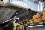 Pypes Race Pro Dual Exhaust Systems SFF11R System, Pro, Crossmember Back, 409 Stainless Steel, Natural, X-Pipe, Rear Exit, Ford, Fairlane, Kit thumbnail 2