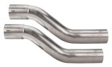 Pypes Race Pro Dual Exhaust Systems SFF11R System, Pro, Crossmember Back, 409 Stainless Steel, Natural, X-Pipe, Rear Exit, Ford, Fairlane, Kit thumbnail 6