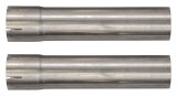Pypes Race Pro Dual Exhaust Systems SFF11R System, Pro, Crossmember Back, 409 Stainless Steel, Natural, X-Pipe, Rear Exit, Ford, Fairlane, Kit thumbnail 7