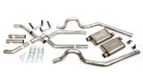 Pypes Race Pro Dual Exhaust Systems SGA13R System, Pro, Header-Back, Stainless Steel, Natural, X-Pipe, Buick, Chevy, Oldsmobile, Pontiac, V8 thumbnail 3