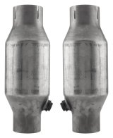 Pypes Race Pro Dual Exhaust Systems SGG942RE Systems, Crossmember Back w/H-Pipe System 78-88 El Camino SS Split Rear Exit 2.5 in Intermediate thumbnail 3