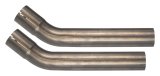 Pypes Violator Dual Exhaust Systems SFF11V System, Violator, Crossmember Back, 409 Stainless Steel, Natural, X-Pipe, Rear Exit, Ford, Fairlane, Kit thumbnail 8