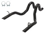 Pypes Stainless Steel Exhaust Tailpipes TFM15B Exhaust, Tailpipes, Steel, Polished, 3 in. Diameter, Slant Cut, Ford, Pair thumbnail 2