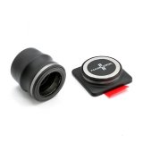 Rugged Radios MagLock Air Helmet Hose Side Only Kits MLA-1003 Components, MagLock, Break-Away, only Kit, ABS Body, Black, Magnetic Connection, for Round Intakes, Each thumbnail 2