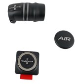 Rugged Radios MagLock Helmet Air Kits MLA-1000 Components, MagLock, Hose Break-Away, Complete Kit, ABS Body, Black, Magnetic Connection, fits Helmets with Round Hose Intakes, Each thumbnail 1