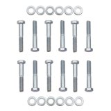 Mr. Gasket Hex Head and Socket Intake Manifold Bolt Kits 958G Bolts, Manifold, Steel, Zinc Plated, Head, Ford, Small Block, 351W, Kit thumbnail 2