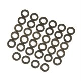 Mr. Gasket Head Bolt Washers 87 Washers, Steel, Zinc Plated, .438 in. Inside Diameter, .120 in. Thick, Set of 34 thumbnail 1