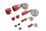 Mr. Gasket Flex-Braid Hose Sleeving Kits 8090 Sleeve, Sleeving, Red, Kit thumbnail 2