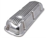 Mr. Gasket Cast Aluminum Valve Covers 6861G Cover Set, Aluminum, Polished, Ford, Pair thumbnail 2