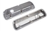 Mr. Gasket Cast Aluminum Valve Covers 6861G Cover Set, Aluminum, Polished, Ford, Pair thumbnail 4