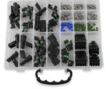Mr. Gasket 232-Piece Weatherproof Connector Kits 40010G Kit, Weatherpack Connectors, Assortment of 4-Pin, 3-Pin, 2-Pin, 1-Pin, Kit thumbnail 1