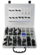 Mr. Gasket 232-Piece Weatherproof Connector Kits 40010G Kit, Weatherpack Connectors, Assortment of 4-Pin, 3-Pin, 2-Pin, 1-Pin, Kit thumbnail 2