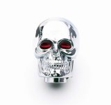 Mr. Gasket Shift Knobs 9628 Knob, Skull, Aluminum, Chrome, Automatic, Manual Transmission, Each thumbnail 2