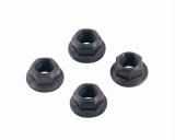 Mr. Gasket Torque Converter Nuts 6717 Nuts, Flanged, Converter, Steel, Natural, 3/8 in.-24 RH Thread, Set of 4 thumbnail 2