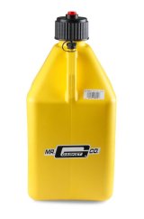 5 Gallons Mr. Gasket Utility Jug 36951G Jug, Square, Gallons, Plastic, Yellow, Each thumbnail 3