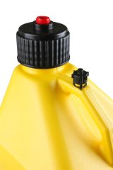 5 Gallons Mr. Gasket Utility Jug 36951G Jug, Square, Gallons, Plastic, Yellow, Each thumbnail 4