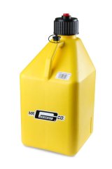 5 Gallons Mr. Gasket Utility Jug 36951G Jug, Square, Gallons, Plastic, Yellow, Each thumbnail 5