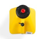5 Gallons Mr. Gasket Utility Jug 36951G Jug, Square, Gallons, Plastic, Yellow, Each thumbnail 8