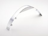 Mr. Gasket Universal Radiator Fan Shrouds 9864 Shroud, Steel, Chrome, 20 in. Diameter, 3 in. Depth, Universal, Each thumbnail 1