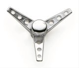 Mr. Gasket Air Cleaner Wing Nuts 9868 Filter Assembly Nut, Steel, Chrome/Black, 1/4-20 in. Thread, Each thumbnail 1